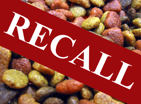 Dog food recall alert 11/21/2018